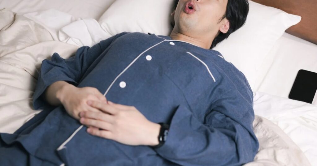 心地よい睡眠にはリラックスが大切の無料の写真素材