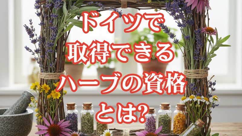ドイツで取得できるハーブの資格とは?