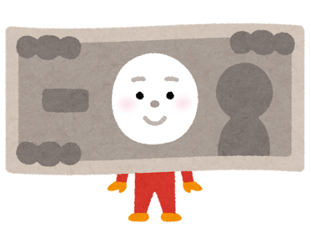 お金のキャラクター(紙幣)