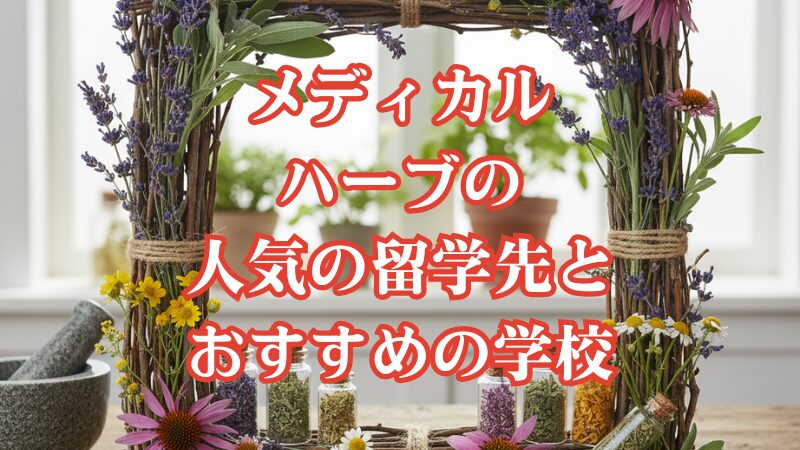 メディカルハーブの人気の留学先とおすすめの学校