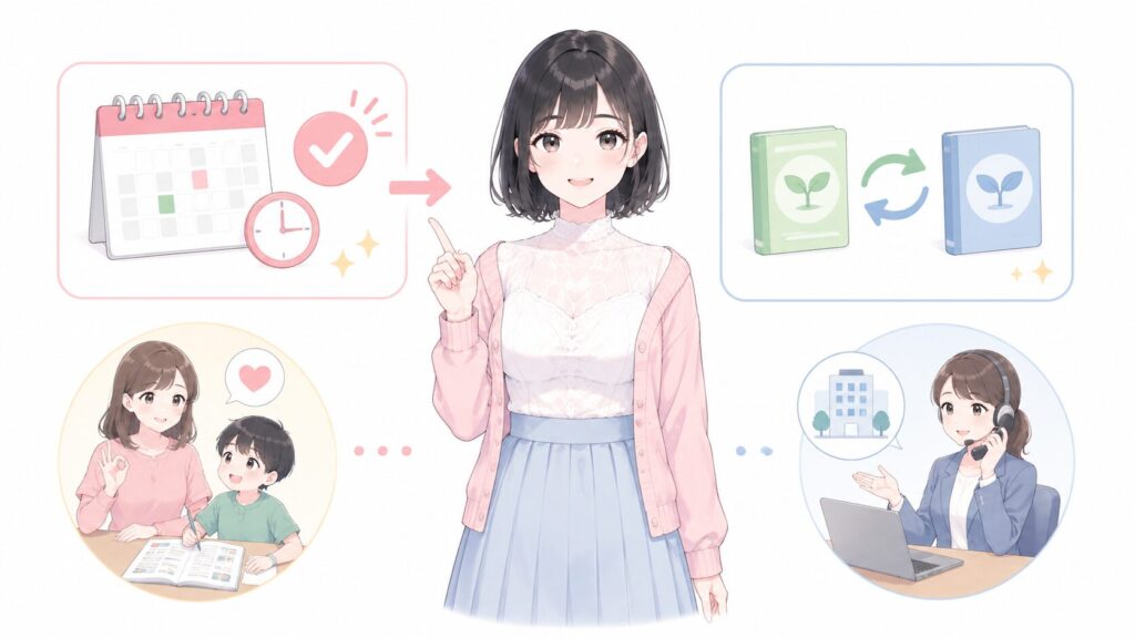 できます。年度の途中から始めても問題のない設計です。レベルの変更を希望する場合は、支社への連絡で対応してもらえます。