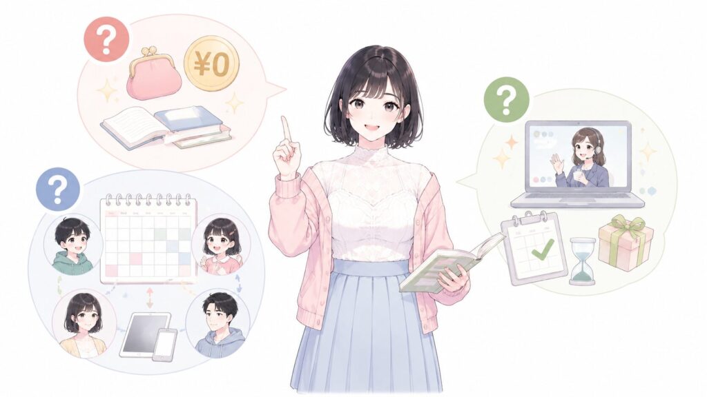 よくある質問(FAQ)の図解