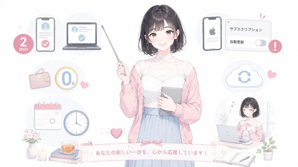 まとめ:やめることは、逃げではありませんの図解