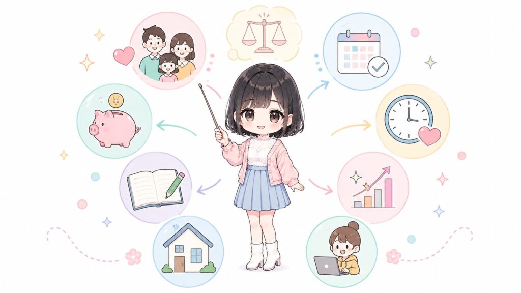 ここまでの事実を、選ぶための判断軸に整理します。迷ったときは、この条件に自分の家庭を当てはめてください。
