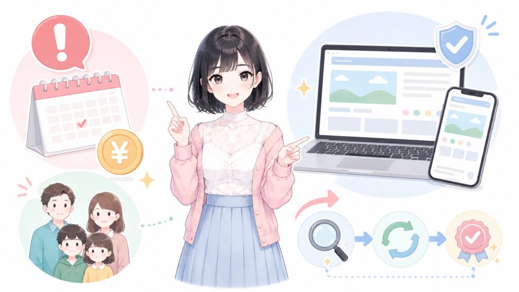 ※料金・対象年齢は2026年8月時点の情報です。申し込み前に公式サイトで最新の金額を確認してください。