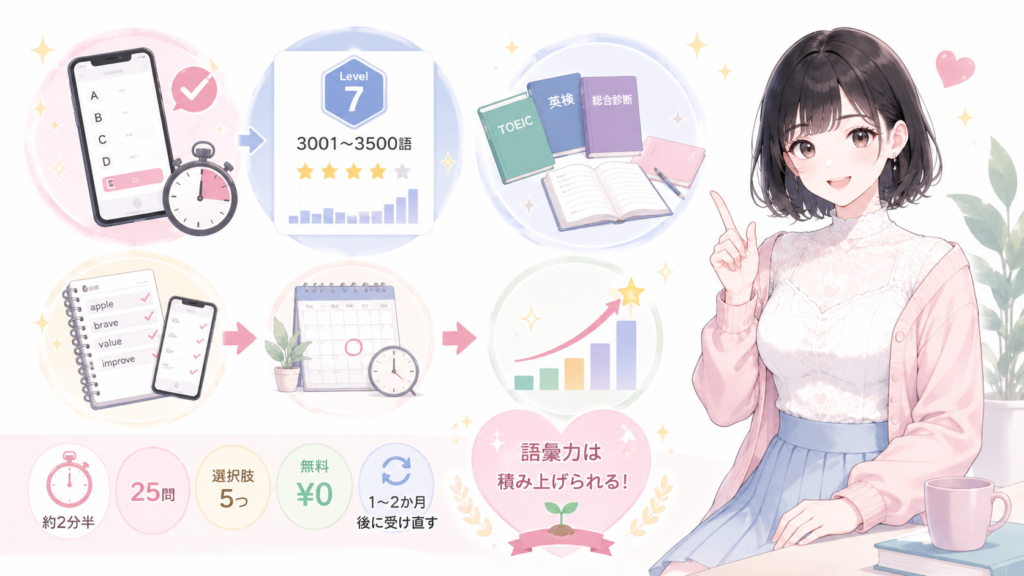 まとめ:語彙力の現在地は2分半でわかりますの図解