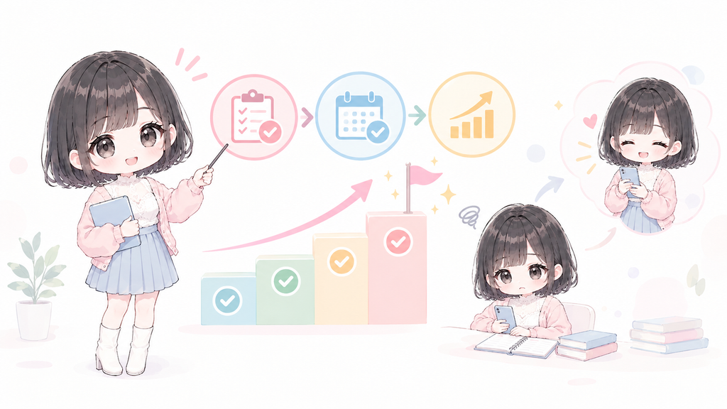 今の自分がどのあたりにいるのかを、定期的に確認できます。独学でいちばんつらいのは、伸びているのかどうかがわからない時期です。ここを人に見てもらえる価値は小さくありません。