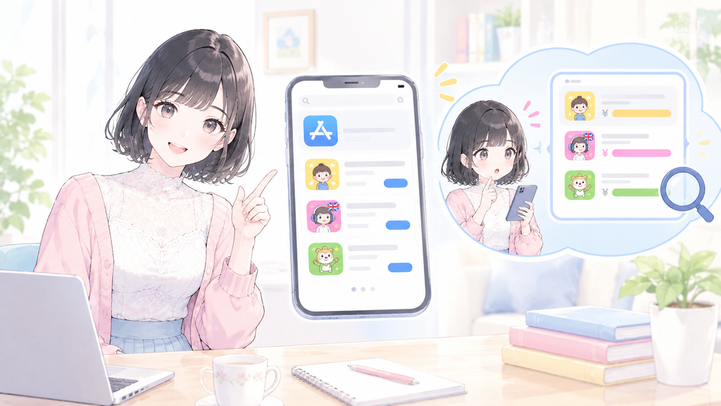 価格はこの記事では扱わないので、始める前にストアの表示を見ておくと予算が立てやすくなります。