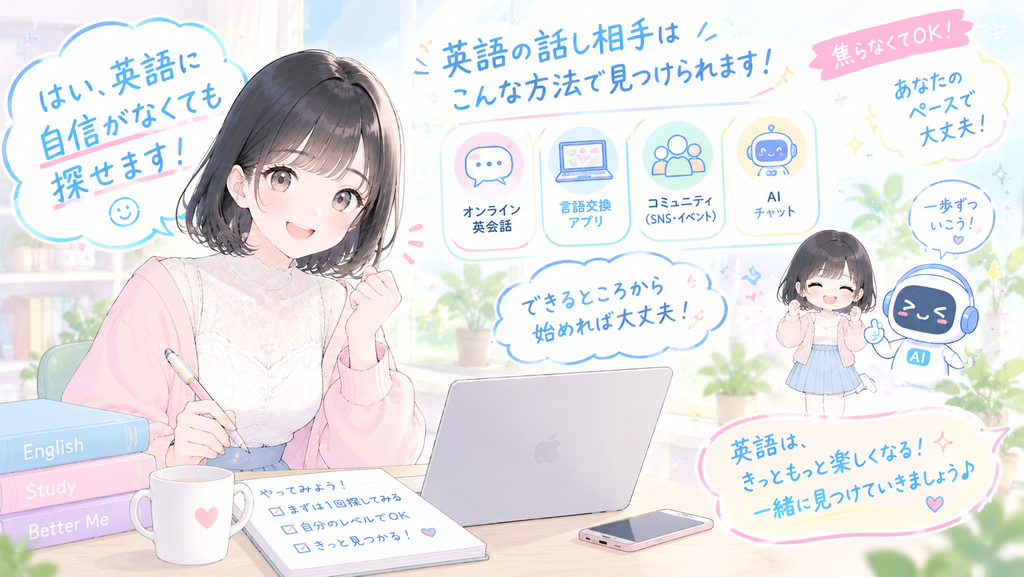 はい、英語に自信がなくても探せます。